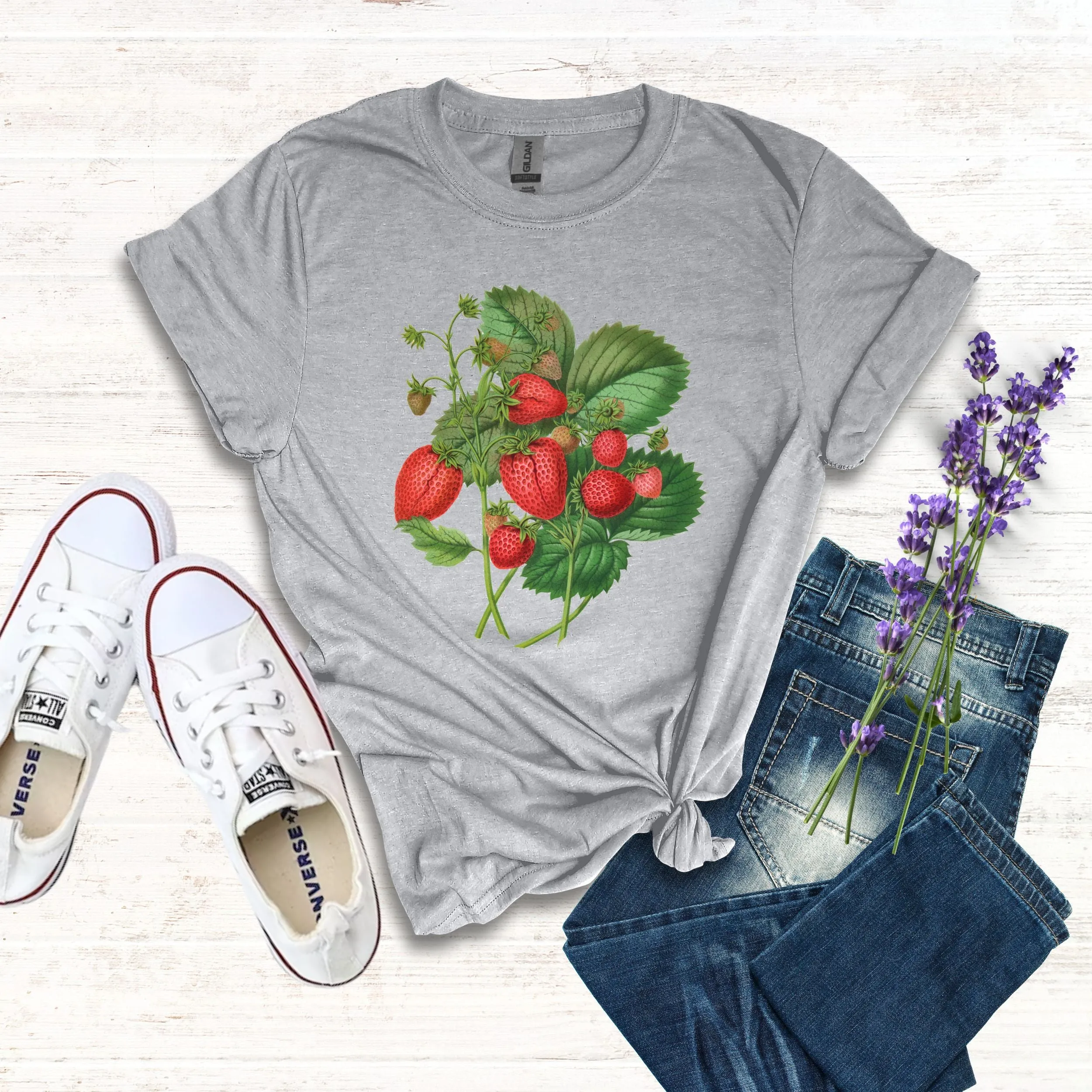 Aardbezien Strawberry Tee