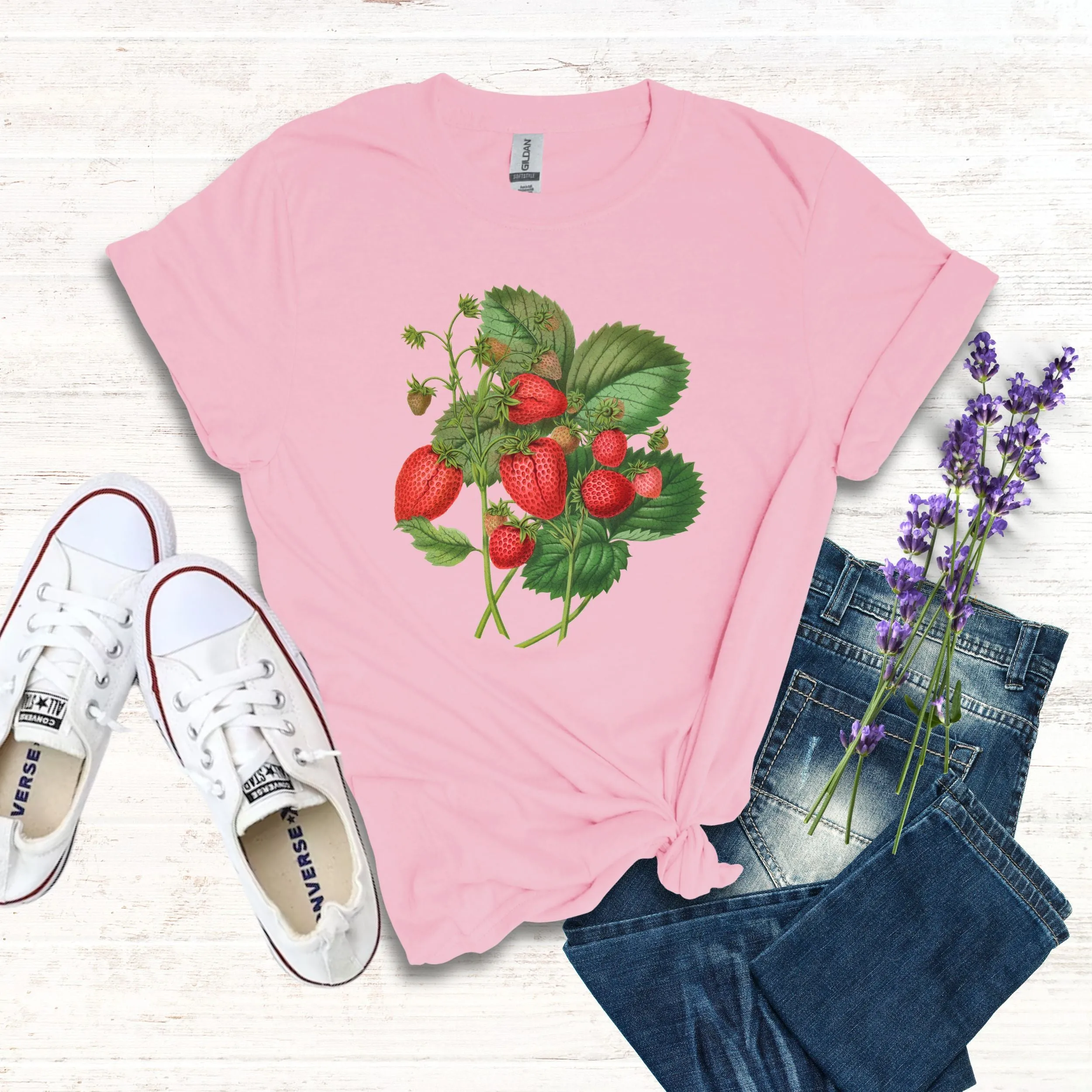 Aardbezien Strawberry Tee
