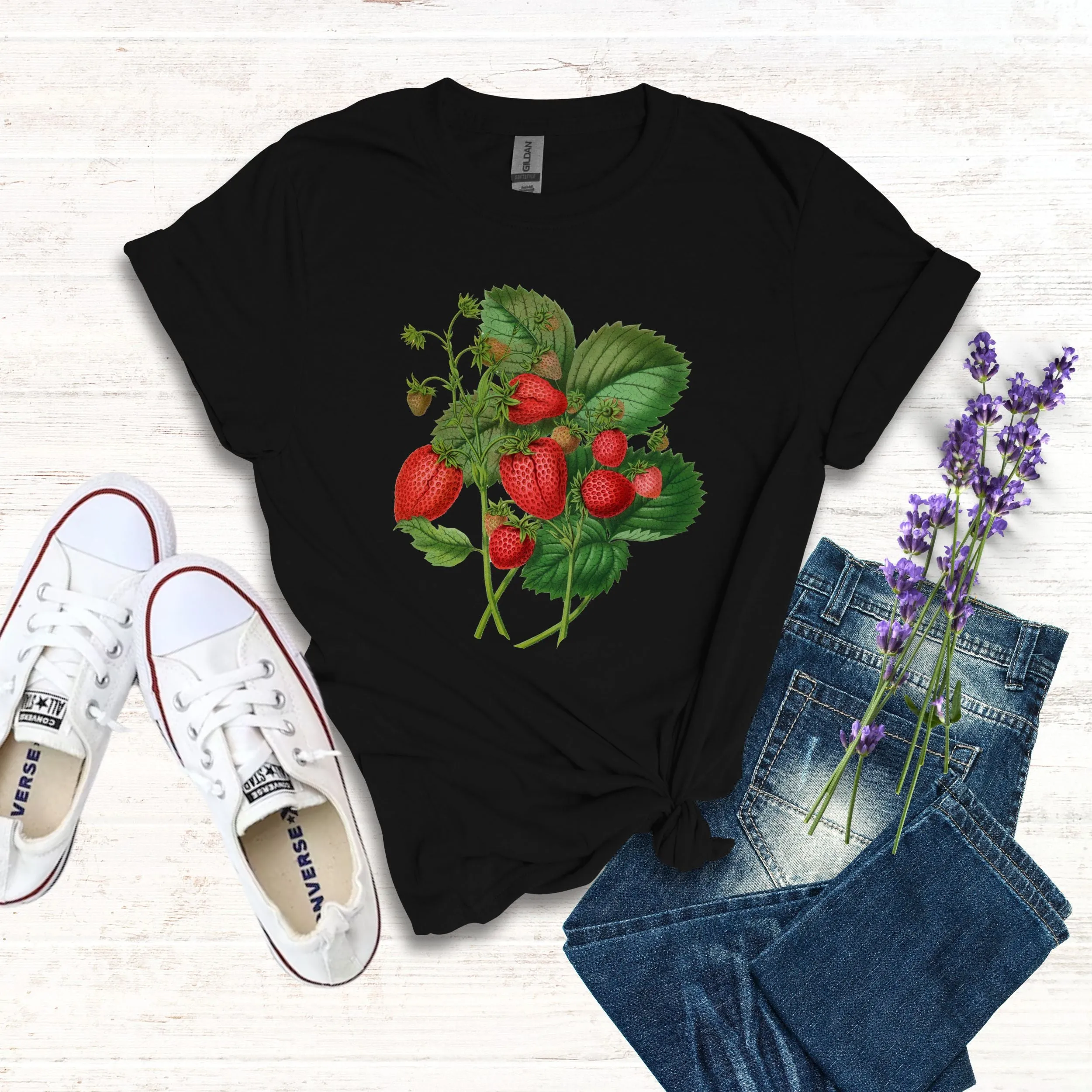 Aardbezien Strawberry Tee