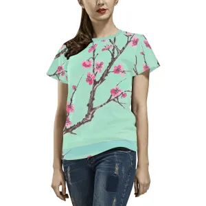 Arizona Green Tea Pattern Women's All Over Print T-shirt
