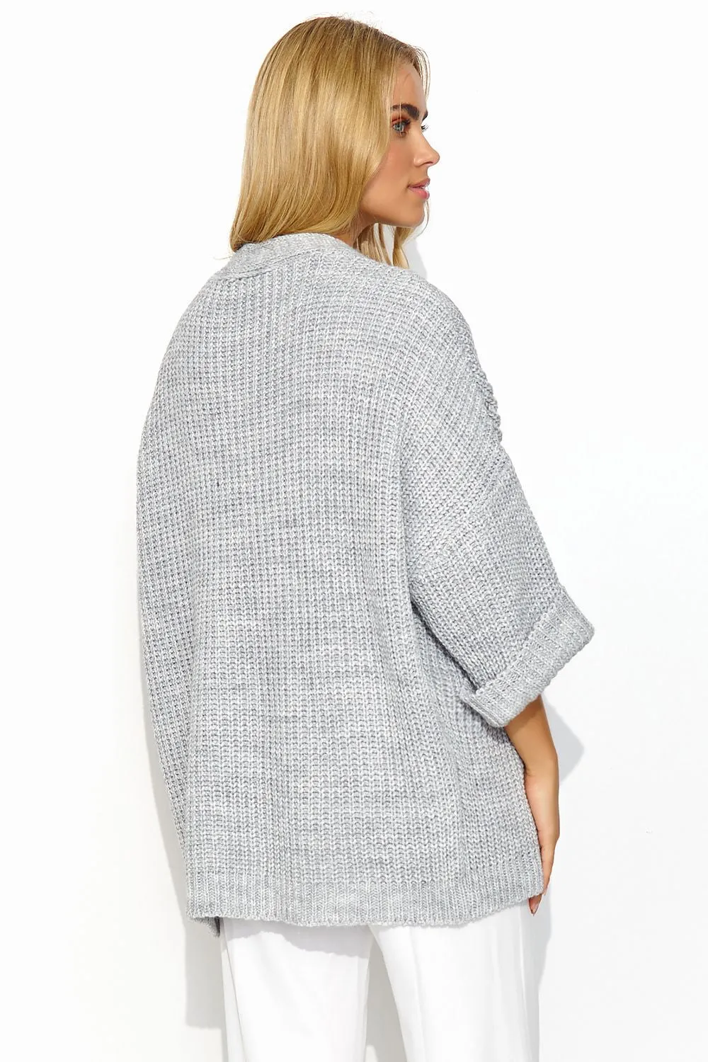 Cardigan model 192332 Makadamia