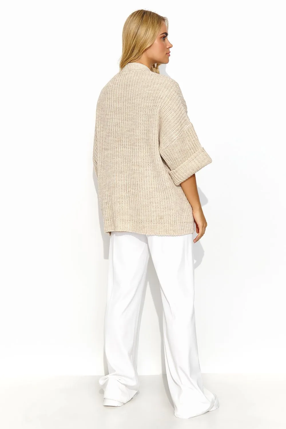 Cardigan model 192332 Makadamia