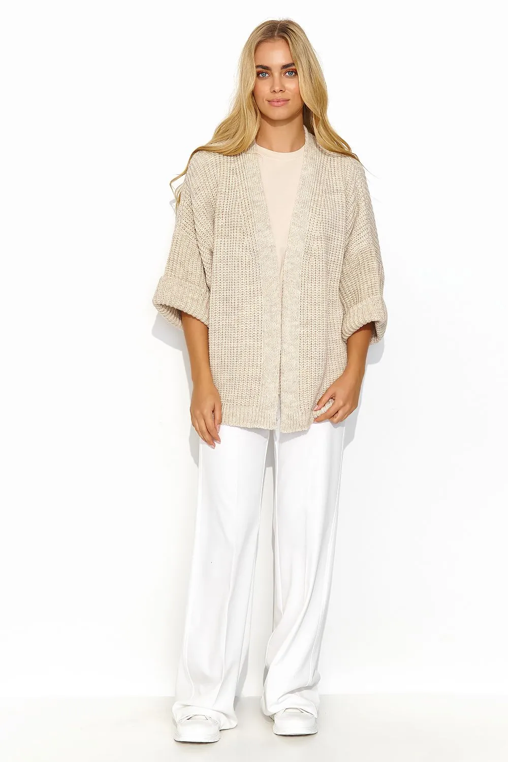 Cardigan model 192332 Makadamia