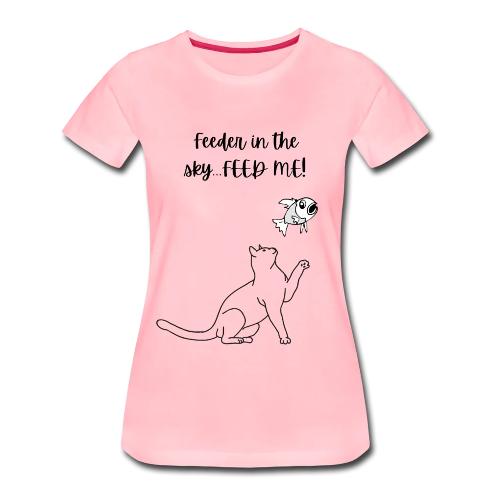 Feeder In The Sky Women's Premium T-Shirt