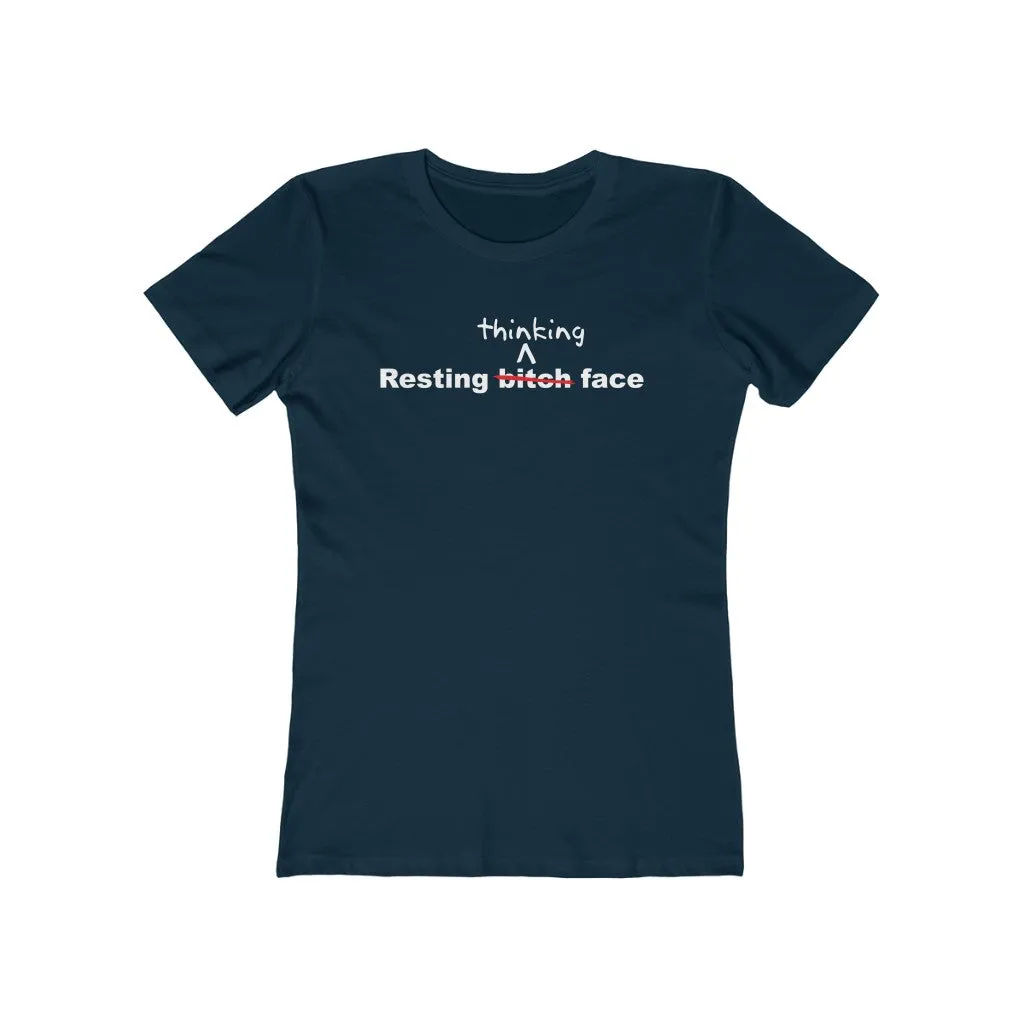 Resting Thinking Face - Women's T-shirt