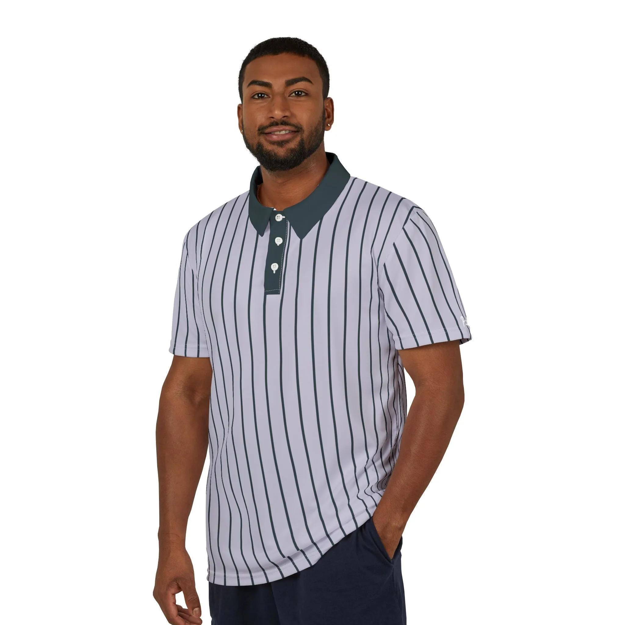 Stripes of the Green Polo