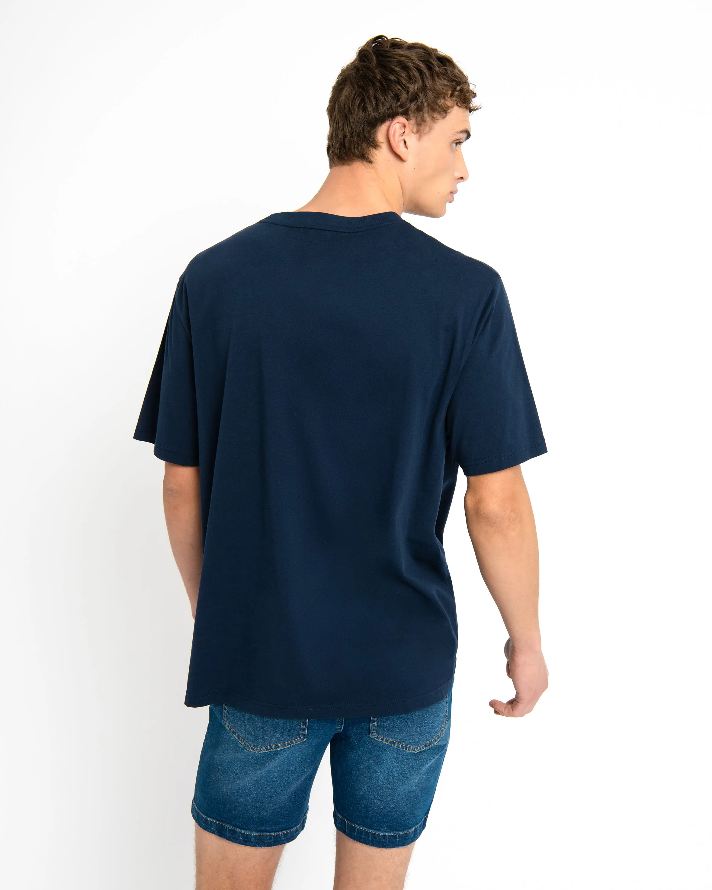 Urban Threads San Francisco Navy Oversized T-Shirt