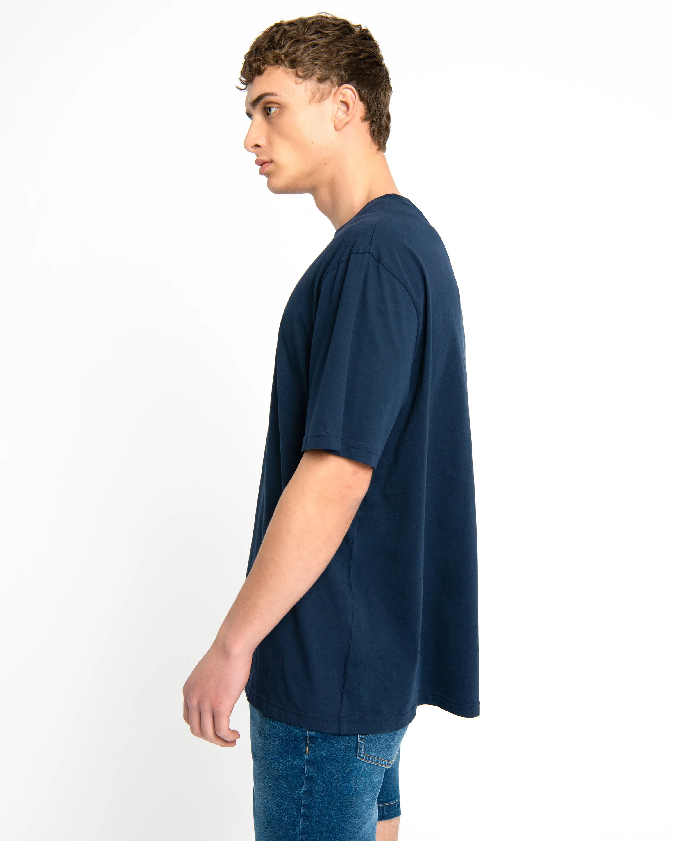 Urban Threads San Francisco Navy Oversized T-Shirt