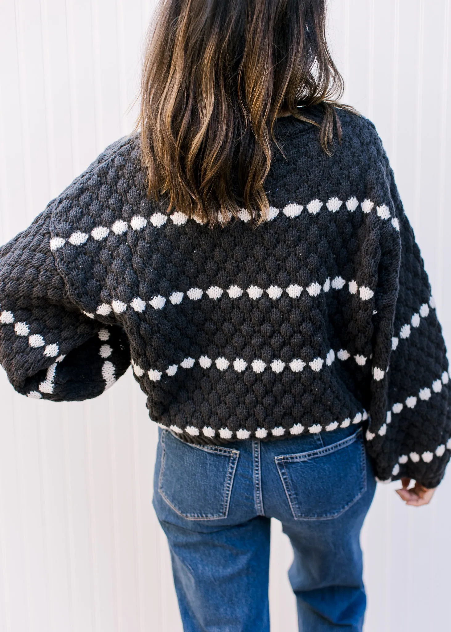 XZ On the Dotted Line Sweater