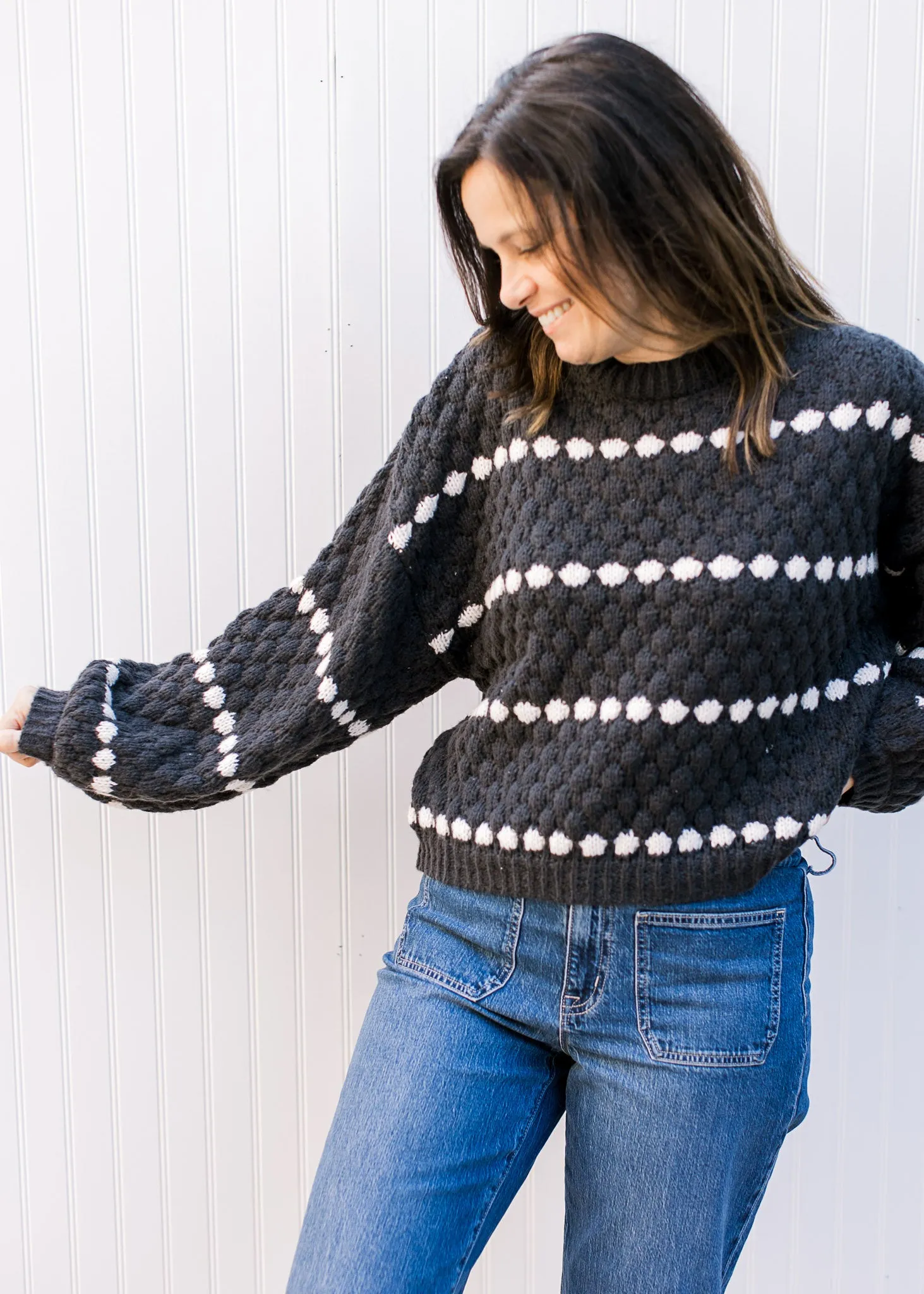 XZ On the Dotted Line Sweater