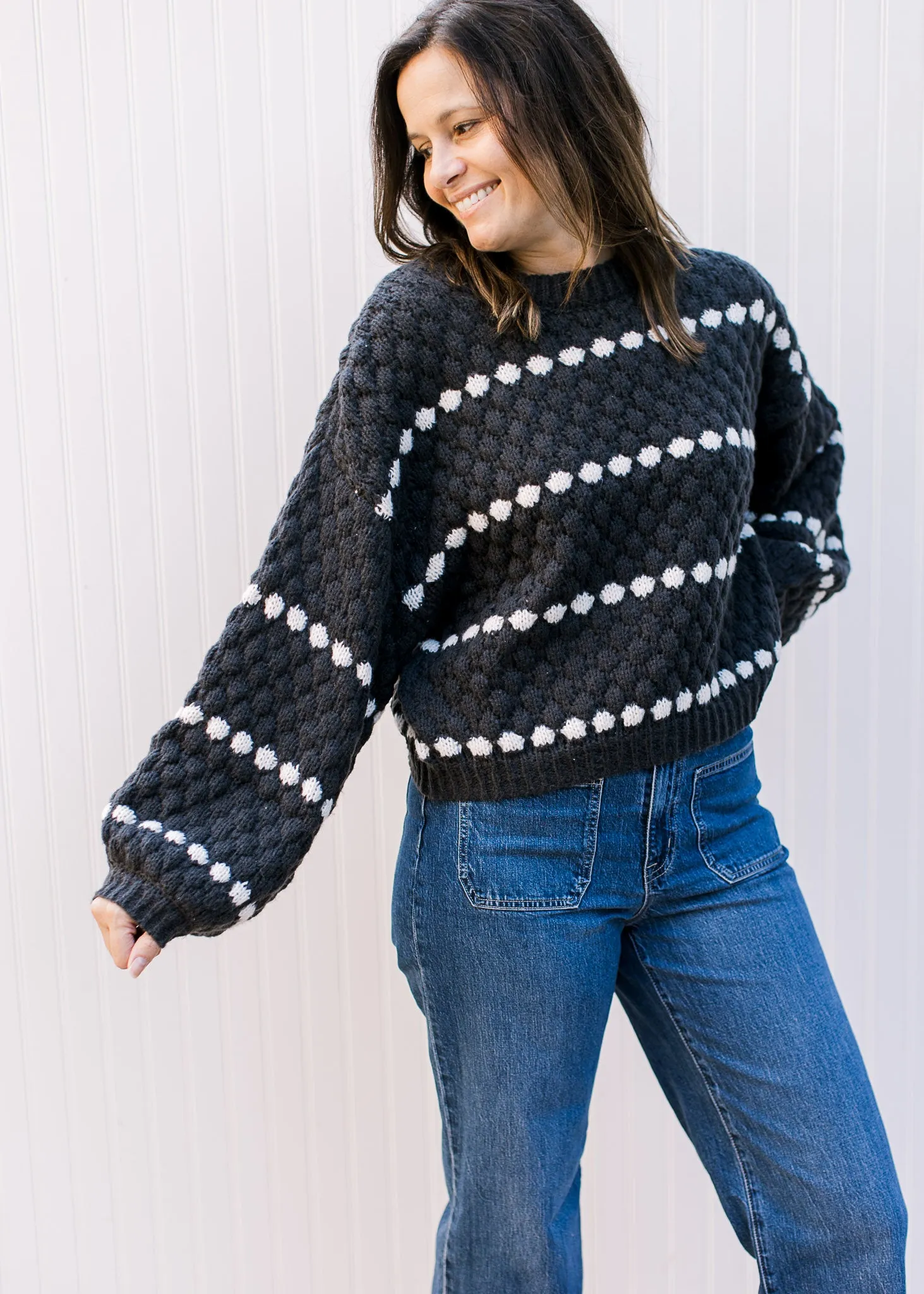 XZ On the Dotted Line Sweater