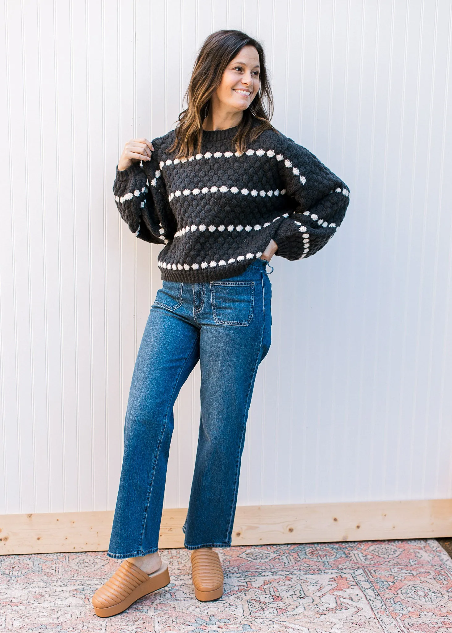 XZ On the Dotted Line Sweater