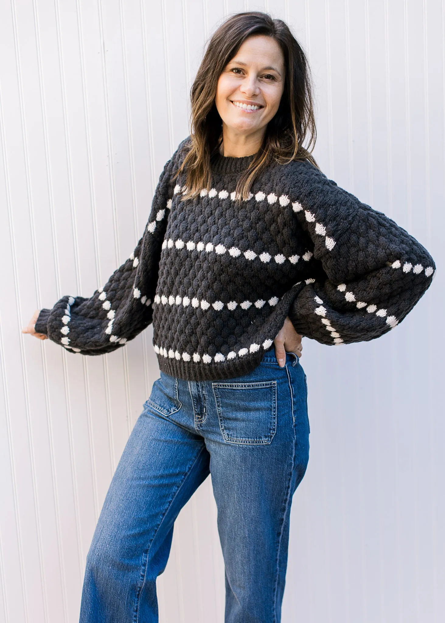 XZ On the Dotted Line Sweater